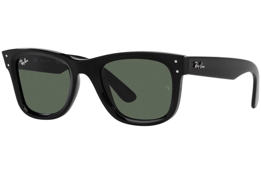 Okulary przeciwsłoneczne Ray-Ban Wayfarer Reverse RBR0502S 6677VR Kwadratowe Czarne