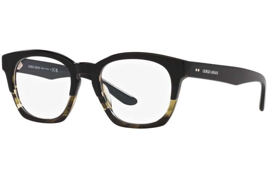 Okulary korekcyjne Giorgio Armani AR7245U 6007 Kwadratowe Czarne