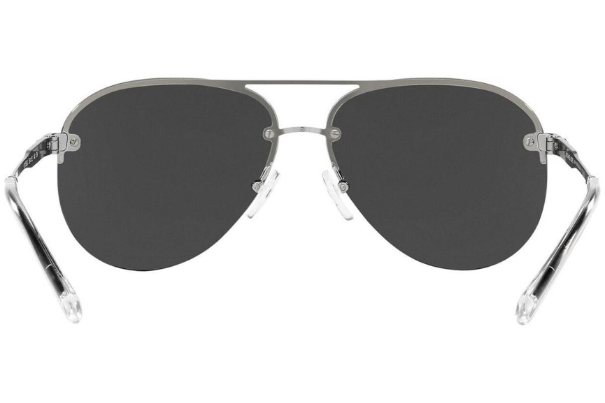 Okulary przeciwsłoneczne Michael Kors East Side MK1135B 10156G Pilotki (Aviator) Srebrne