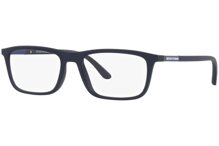 Okulary korekcyjne Emporio Armani EA4160 50881W Prostokątne Niebieskie