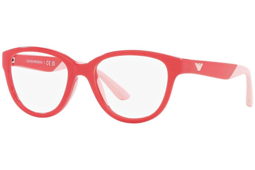 Okulary korekcyjne Emporio Armani EK3002 5380 Kwadratowe Różowe