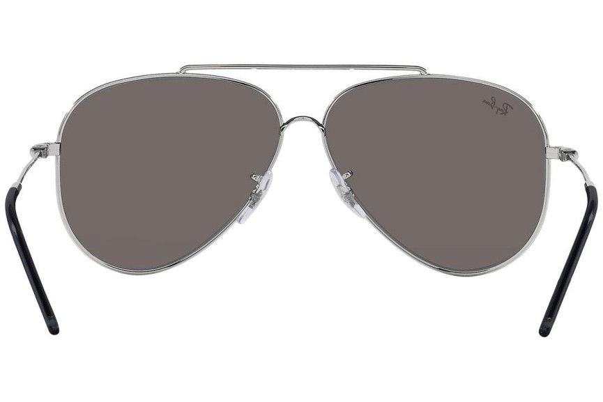 Okulary przeciwsłoneczne Ray-Ban Aviator Reverse RBR0101S 003/GA Pilotki (Aviator) Srebrne