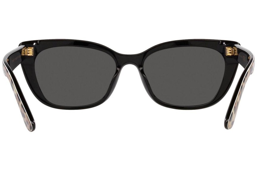 Okulary przeciwsłoneczne Dolce & Gabbana DX4427 316387 Kocie oczy Havana