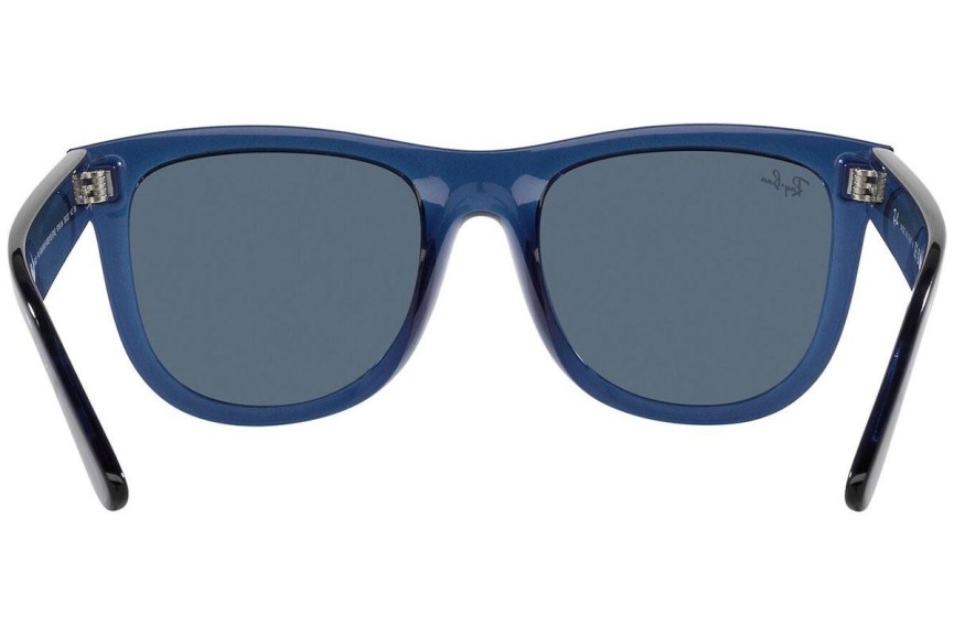 Okulary przeciwsłoneczne Ray-Ban Wayfarer Reverse RBR0502S 67083A Kwadratowe Niebieskie