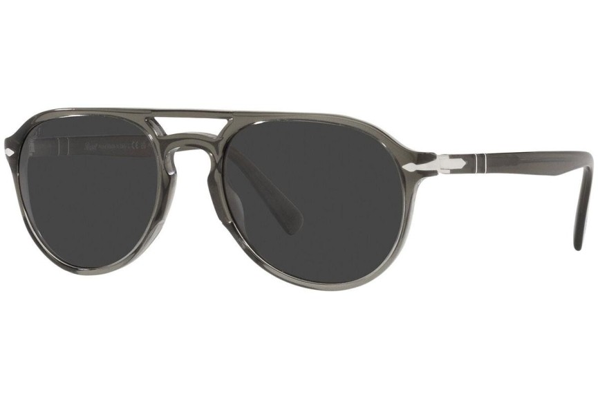 Okulary przeciwsłoneczne Persol El Profesor Sergio PO3235S 120148 Polarized Pilotki (Aviator) Szare