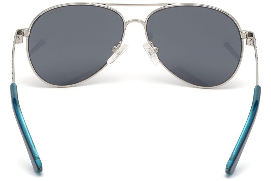 Okulary przeciwsłoneczne Guess GU9187 92C Pilotki (Aviator) Niebieskie