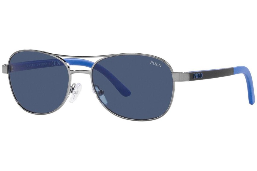 Okulary przeciwsłoneczne Polo Ralph Lauren PP9002 926180 Pilotki (Aviator) Szare