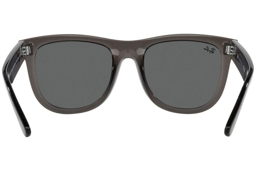 Okulary przeciwsłoneczne Ray-Ban Wayfarer Reverse RBR0502S 6707GR Kwadratowe Szare