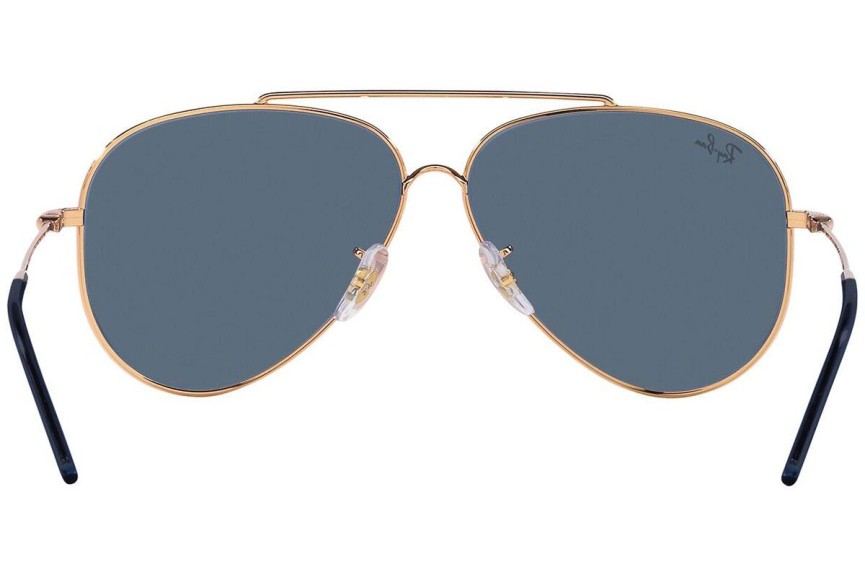 Okulary przeciwsłoneczne Ray-Ban Aviator Reverse RBR0101S 92023A Pilotki (Aviator) Złote