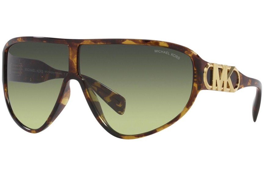 Okulary przeciwsłoneczne Michael Kors Empire Shield MK2194 30060N Flat Top Havana