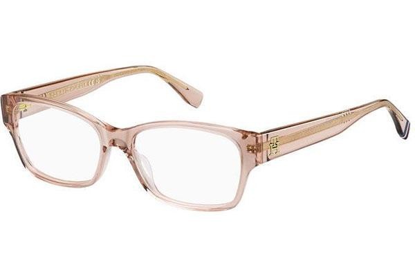 Okulary korekcyjne Tommy Hilfiger TH2055 35J Prostokątne Różowe