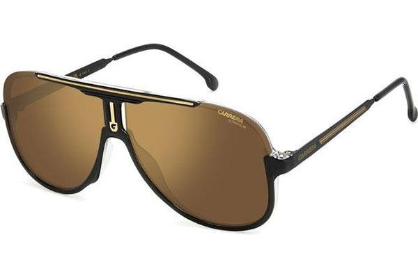 Okulary przeciwsłoneczne Carrera CARRERA1059/S R60/YL Pilotki (Aviator) Czarne