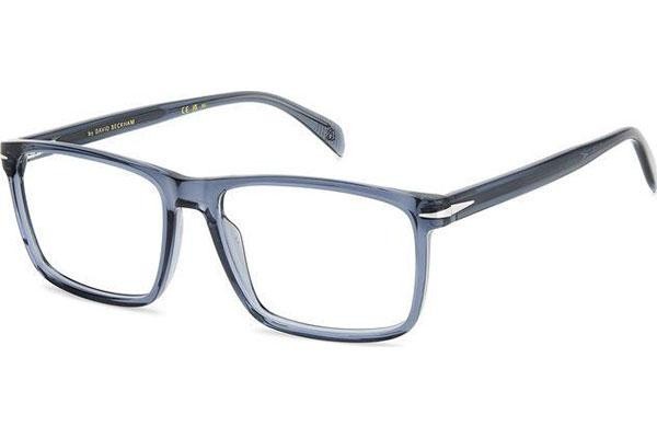 Okulary korekcyjne David Beckham DB1020 PJP Prostokątne Niebieskie