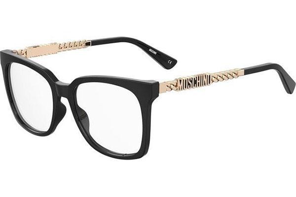 Okulary korekcyjne Moschino MOS627 807 Kwadratowe Czarne