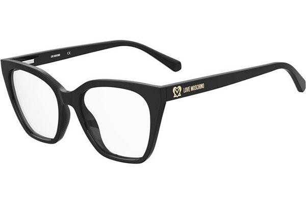 Okulary korekcyjne Love Moschino MOL627 807 Kwadratowe Czarne