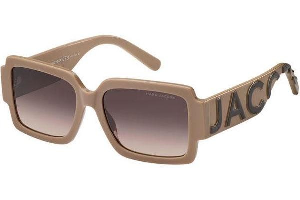 Okulary przeciwsłoneczne Marc Jacobs MARC693/S NOY/HA Kwadratowe Brązowe