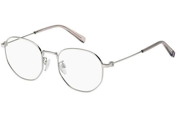 Okulary korekcyjne Tommy Hilfiger TH2065/G 010 Okrągłe Srebrne