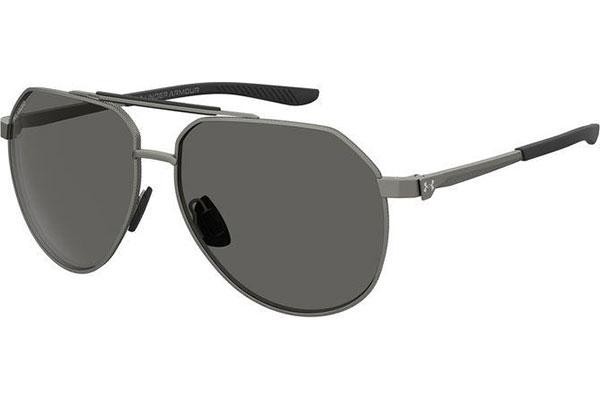 Okulary przeciwsłoneczne Under Armour UAHONCHO/G 5MO/M9 Polarized Pilotki (Aviator) Szare