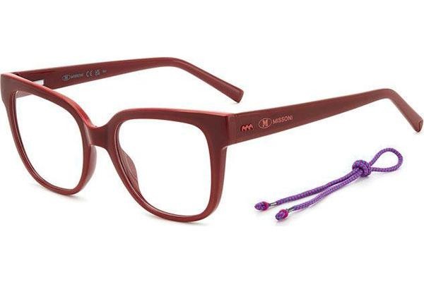 Okulary korekcyjne M Missoni MMI0155 C9A Kwadratowe Czerwone