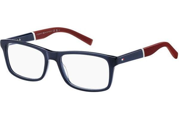 Okulary korekcyjne Tommy Hilfiger TH2044 8RU Prostokątne Niebieskie