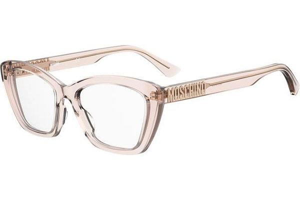 Okulary korekcyjne Moschino MOS629 FWM Nieregularny Beżowe