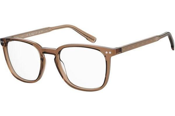 Okulary korekcyjne Pierre Cardin P.C.6259 TUI Kwadratowe Brązowe