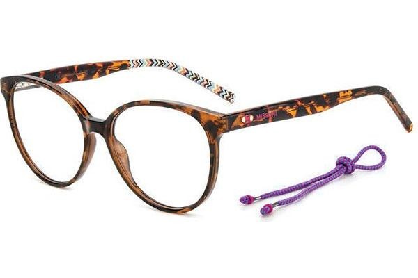 Okulary korekcyjne M Missoni MMI0145 086 Kocie oczy Havana