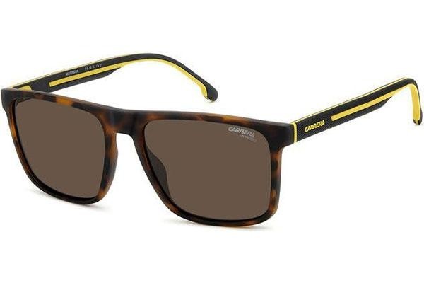 Okulary przeciwsłoneczne Carrera CARRERA8064/S N9P/70 Kwadratowe Havana