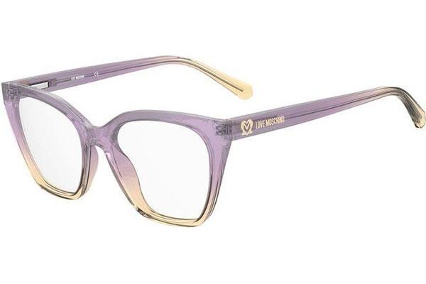 Okulary korekcyjne Love Moschino MOL627 789 Kwadratowe Fioletowe