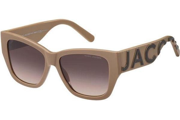 Okulary przeciwsłoneczne Marc Jacobs MARC695/S NOY/HA Kwadratowe Brązowe