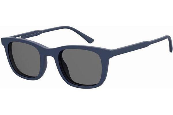 Okulary korekcyjne Seventh Street 7A110/CS FLL/M9 Polarized Prostokątne Niebieskie