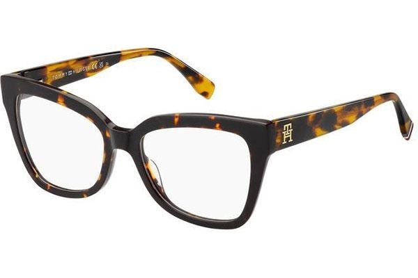 Okulary korekcyjne Tommy Hilfiger TH2053 086 Kocie oczy Havana