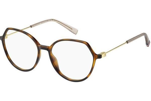 Okulary korekcyjne Tommy Hilfiger TH2058 05L Nieregularny Havana