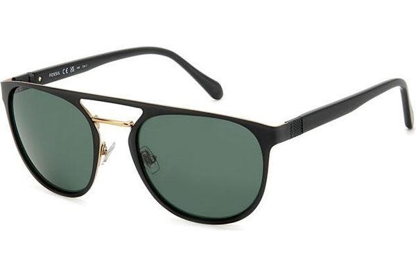 Okulary przeciwsłoneczne Fossil FOS2135/G/S 003/QT Pilotki (Aviator) Czarne