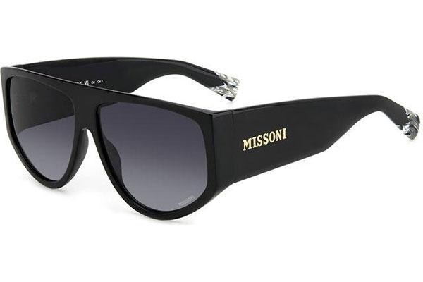 Okulary przeciwsłoneczne Missoni MIS0165/S 807/9O Nieregularny Czarne