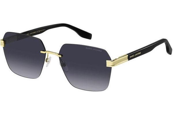 Okulary przeciwsłoneczne Marc Jacobs MARC713/S 807/9O Kwadratowe Złote