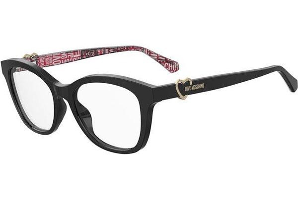 Okulary korekcyjne Love Moschino MOL620 807 Kwadratowe Czarne