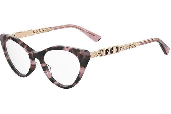 Okulary korekcyjne Moschino MOS626 0T4 Kocie oczy Havana