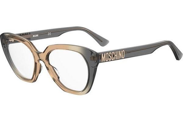 Okulary korekcyjne Moschino MOS628 MQE Kocie oczy Havana