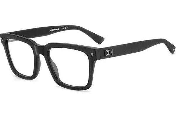 Okulary korekcyjne Dsquared2 ICON0013 003 Kwadratowe Czarne