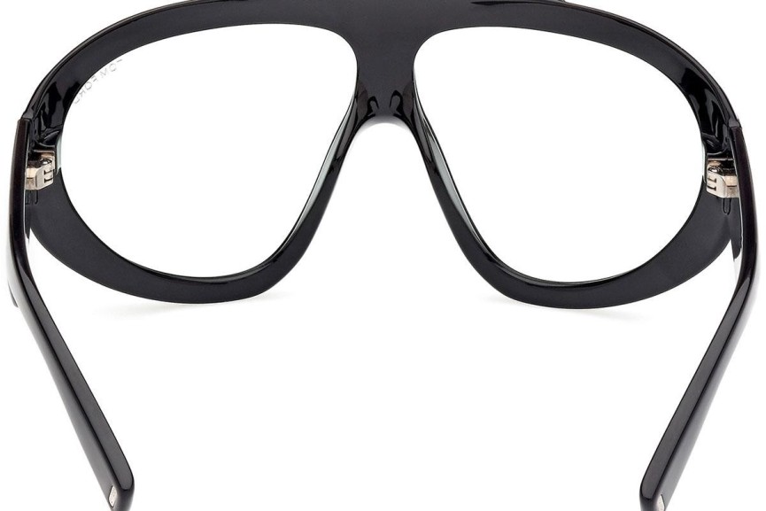 Okulary przeciwsłoneczne Tom Ford Linden FT1094 01N Pojedyncze | Shield Czarne