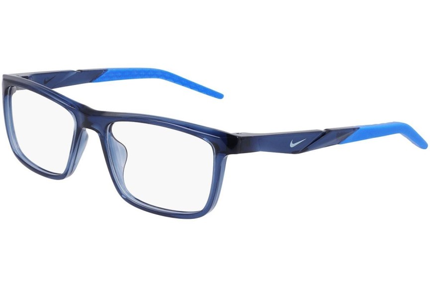 Okulary korekcyjne Nike 057 410 Prostokątne Niebieskie