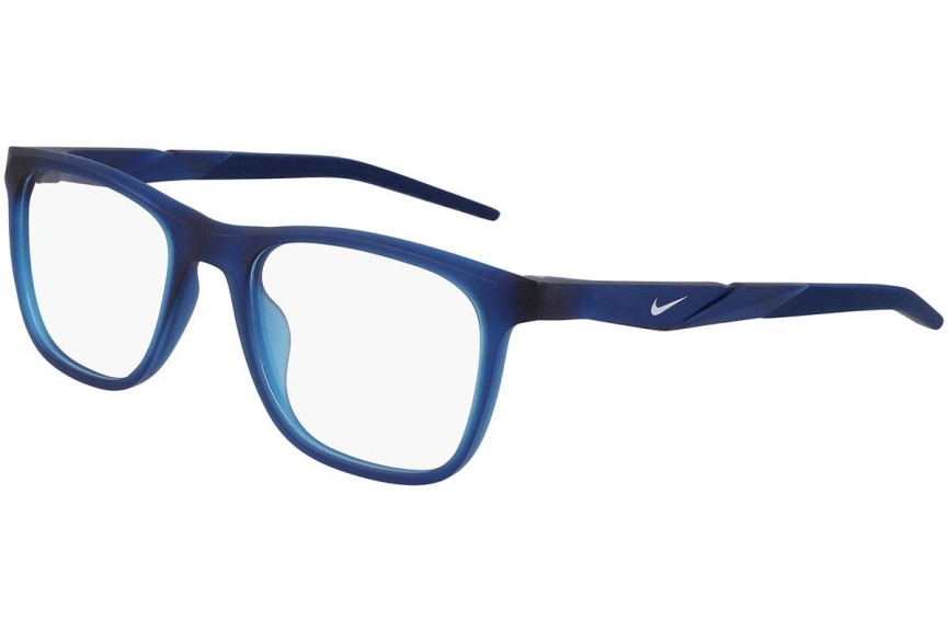 Okulary korekcyjne Nike 7056 423 Kwadratowe Niebieskie