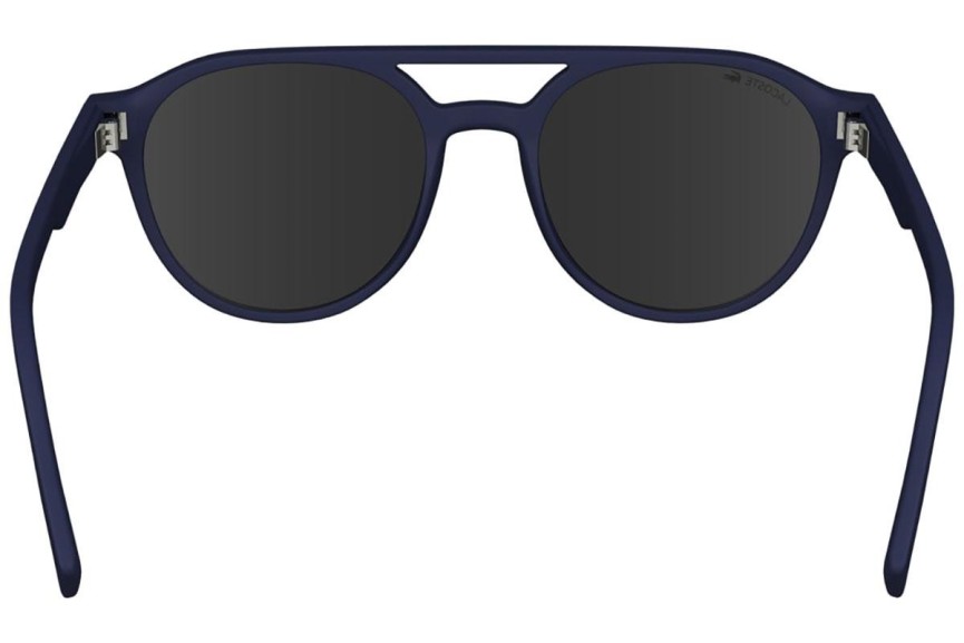 Okulary przeciwsłoneczne Lacoste L6008S 424 Pilotki (Aviator) Niebieskie