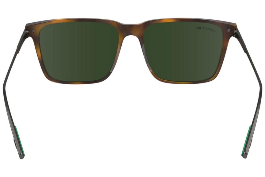 Okulary przeciwsłoneczne Lacoste L6017S 214 Kwadratowe Havana