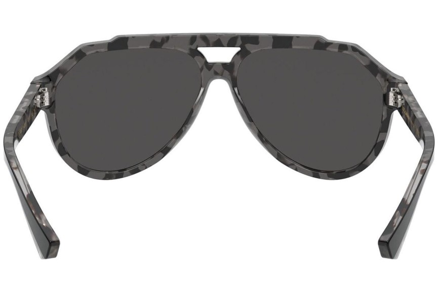 Okulary przeciwsłoneczne Dolce & Gabbana DG4452 340387 Pilotki (Aviator) Czarne