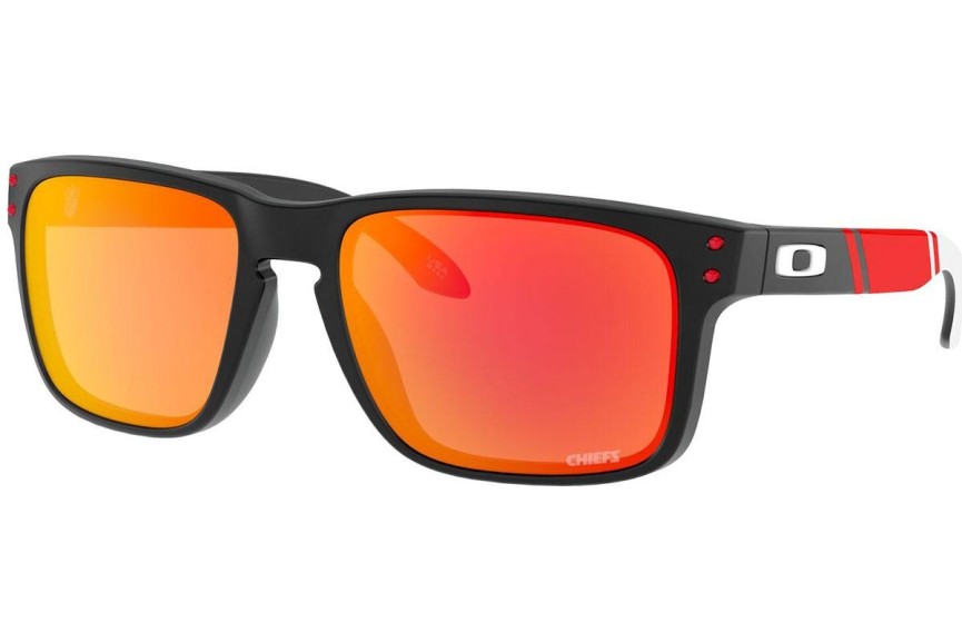 Okulary przeciwsłoneczne Oakley Holbrook OO9102 9102R7 Kwadratowe Czarne