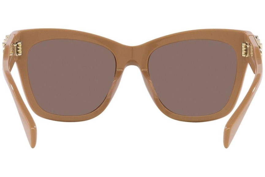 Okulary przeciwsłoneczne Michael Kors Empire Square MK2182U 355583 Polarized Kocie oczy Brązowe