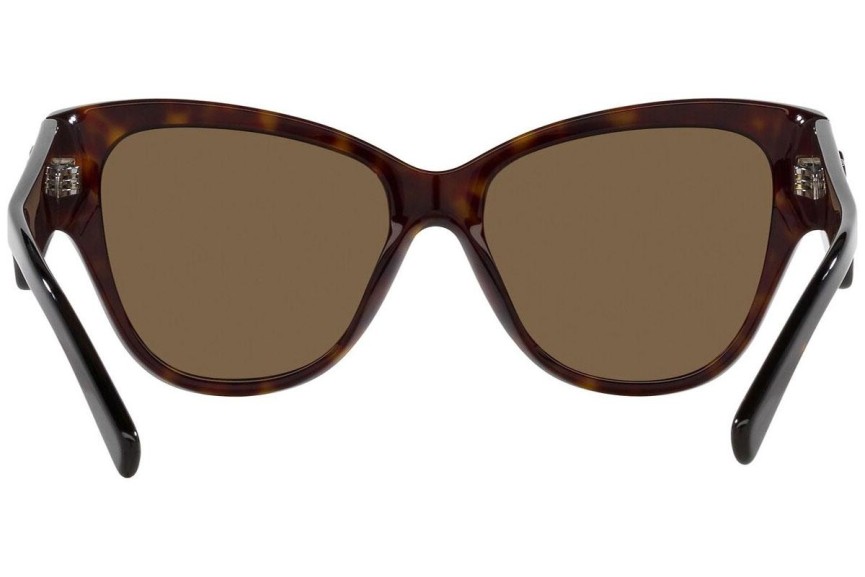 Okulary przeciwsłoneczne Dolce & Gabbana DG4449 502/73 Kocie oczy Havana