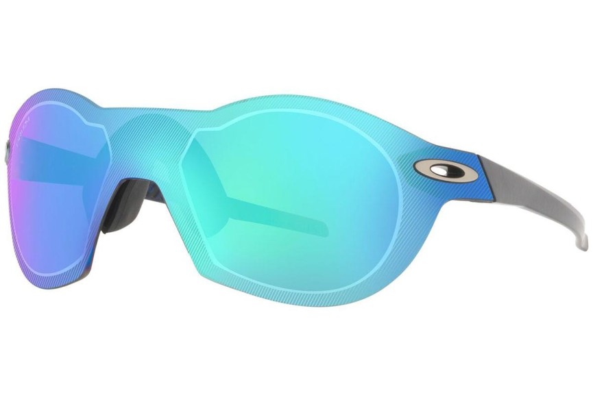 Okulary przeciwsłoneczne Oakley Subzero OO9098 909803 Nieregularny Niebieskie